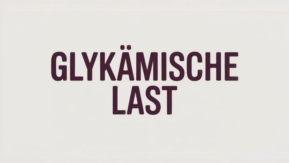 Glykämische Last