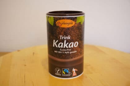 Birkengold zuckerfreier Trink-Kakao